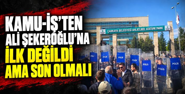 Kamu-İş, intihar eden emekli polis için açıklama yaptı