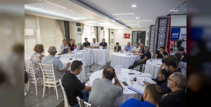Mersin'de afet riskleri için 2027-2031 planlaması yapılıyor