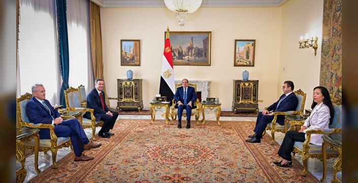 Mısır Cumhurbaşkanı Sisi, CIA Direktörü ile önemli görüşme gerçekleştirdi
