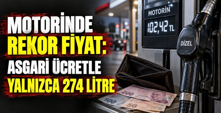 Motorin 100 TL’yi Aştı: Akaryakıt Fiyatları Artık Ekrana Sığmıyor