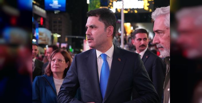 Murat Kurum, Times Meydanı'nda COP31'i tanıttı