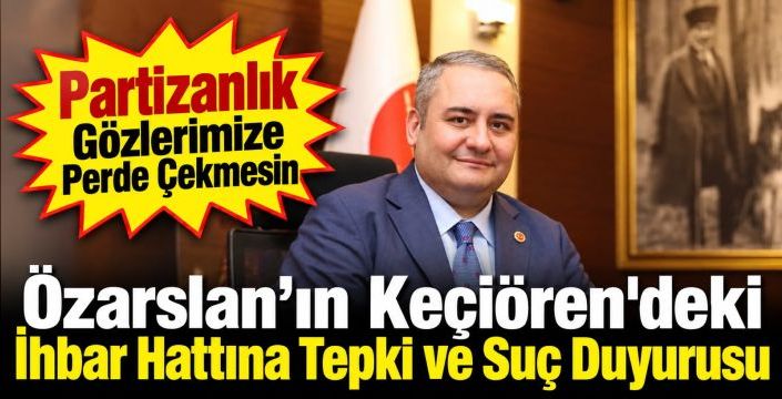 Partizanlık Gözlerimize Perde Çekmesin: Özarslan Tartışması