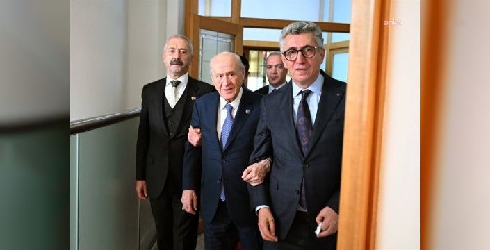 Saral ve Şahin aileleri, Devlet Bahçeli ile bir araya geldi