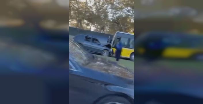 Sarıyer'de cip, İETT otobüsüyle çarpıştı: 3 yaralı