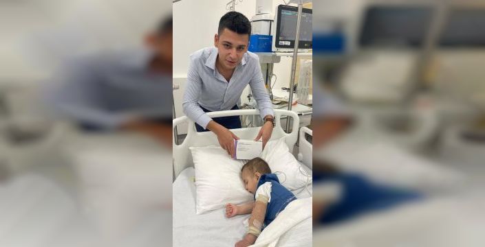 SMA'lı Abbas Miran'ın tedavi sonrası iyileşmesi