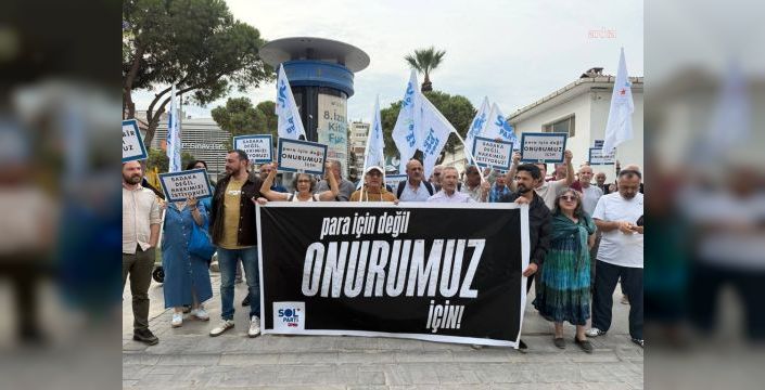 SOL Parti, emeklilerin hakları için eylem düzenledi