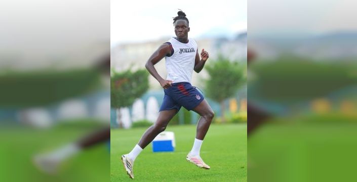 Trabzonspor, Samsunspor maçı için antrenman yaptı