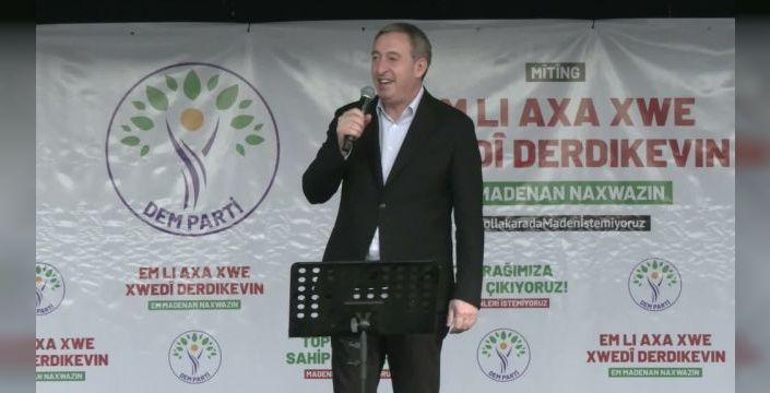 Tuncer Bakırhan, Diyadin'de siyanürle altın aranmasına karşı çıktı