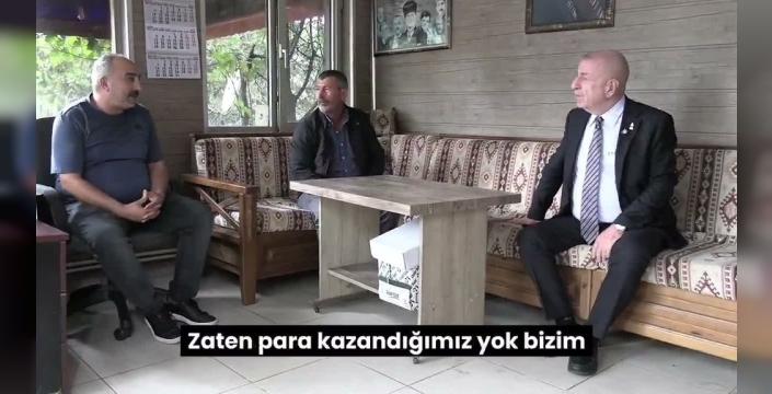 Ümit Özdağ, Balgat'taki taksicilere destek ziyaretinde bulundu