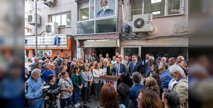 Yeni Parti Bornova ilçe binası açıldı