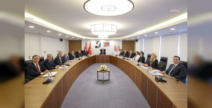 YENİ Parti, kurultay ve yeni yasama yılı için hazırlık yapıyor