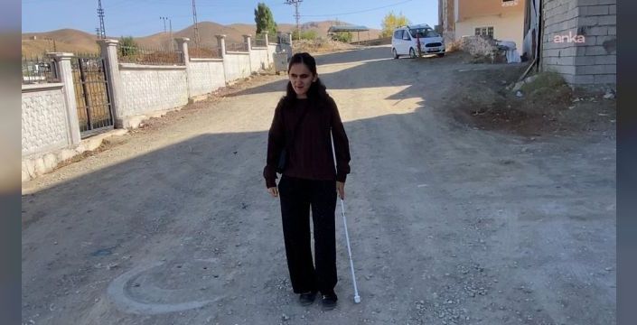 YKS'de derece yapan engelli öğrenci yol istedi