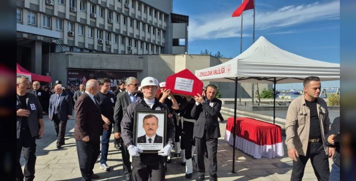 Zonguldak Vali Yardımcısı Muammer Balcı için tören düzenlendi
