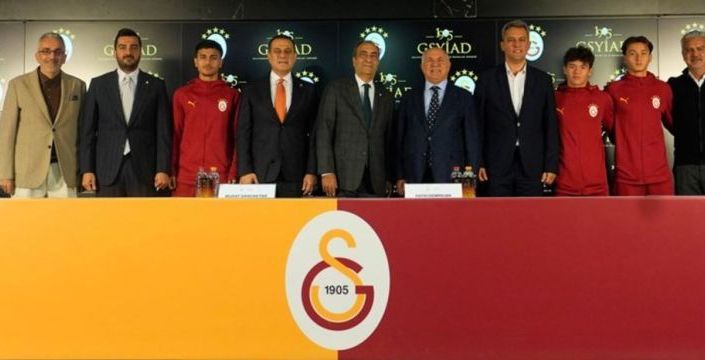 1905 GSYİAD, Galatasaray futbol akademisine sponsor oldu