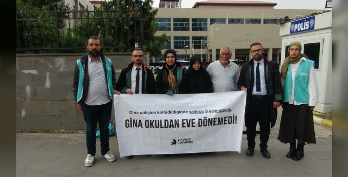 9 yaşındaki Gina'nın ölümünde iki sanığa ağırlaştırılmış müebbet
