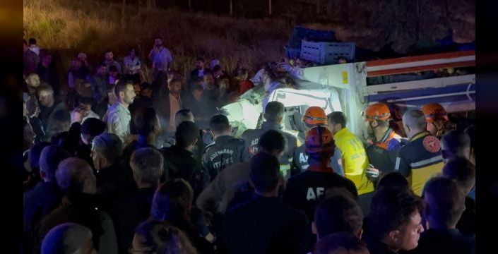 Adıyaman'da trafik kazası: 1 ölü, 1 yaralı