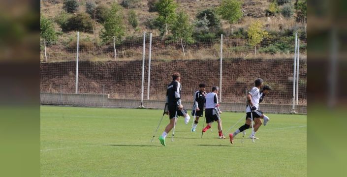 Ampute milli takım, Dünya Kupası için Kayseri'de kamp yapıyor