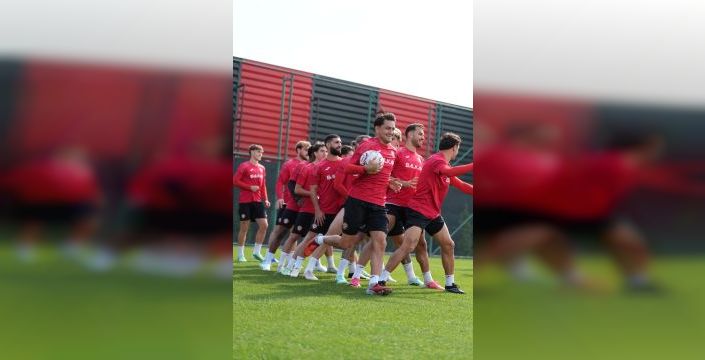 Arca Çorum FK, Çaykur Rizespor maçı için antrenman yaptı