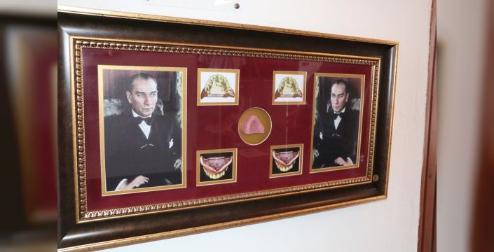 Atatürk'ün damak örneği ve Enver Paşa'nın dişi aynı müzede