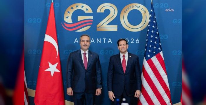 Atlanta'daki G20'de Fidan-Rubio görüşmesi