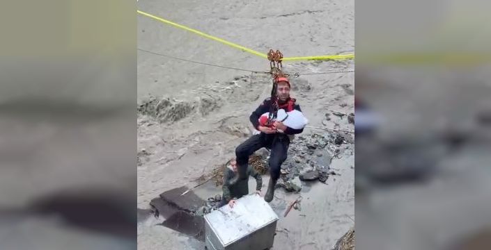 Bakan Çiftçi, Zeynep bebeğin kurtarılma anını paylaştı