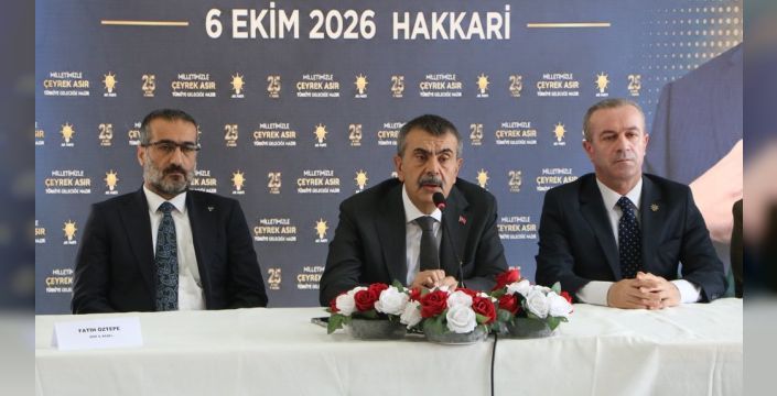 Bakan Tekin: En büyük borcumuz bu birlikteliği yeniden inşa etmek