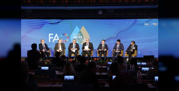 Bakan Yumaklı, FAO'da su güvenliği vizyonunu paylaştı