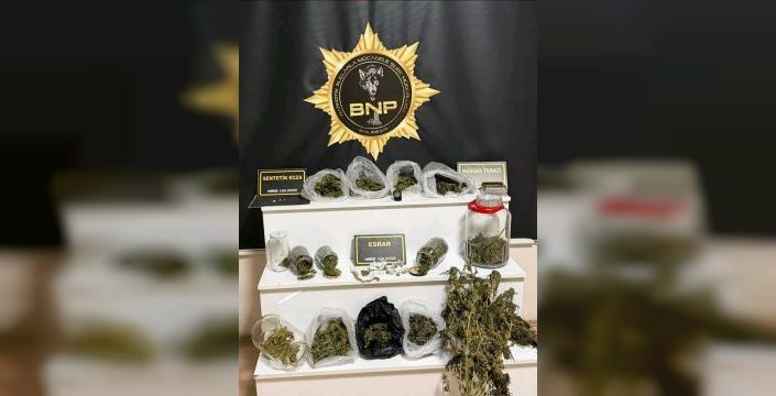Balıkesir'de uyuşturucu operasyonu: 2 gözaltı