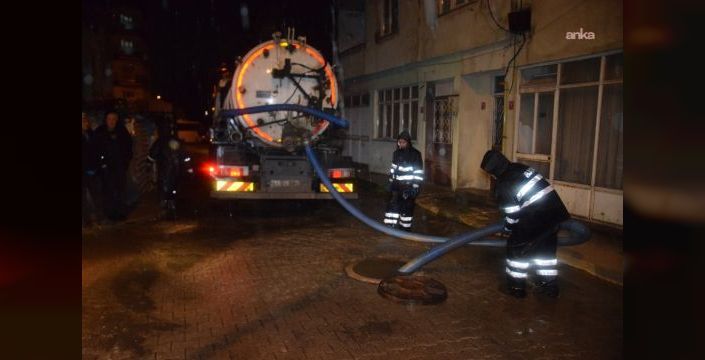 BASKİ, sağanak yağış nedeniyle 20 ilçede teyakkuzda