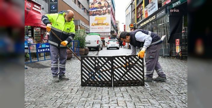 Beşiktaş belediyesi yağışlara karşı önlem aldı