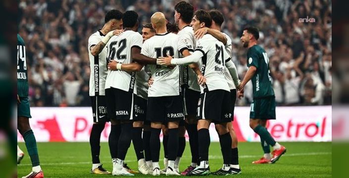 Beşiktaş, Kocaelispor'u 2-1 mağlup etti