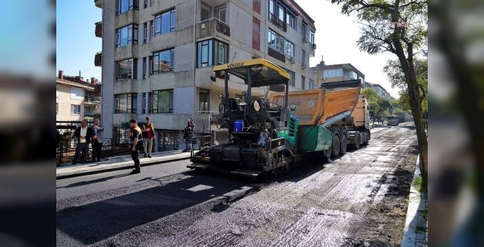 Beşiktaş'ta yollar yenileniyor