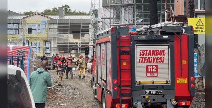 Beykoz'da sel sırasında kuyuya düşen işçi hayatını kaybetti