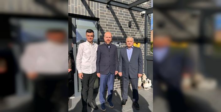 Bilal Erdoğan, Hüseyin Garaçoğlu’nun ailesine taziye ziyaretinde bulundu