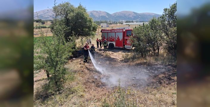 Burdur'da yangınların yüzde 99'u insan kaynaklı