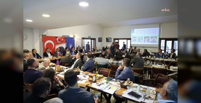 Bursa Büyükşehir Başkan Vekili Biba, Orhaneli'de muhtarlarla bir araya geldi