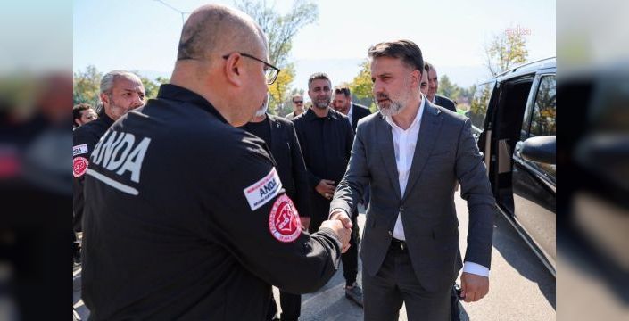 Büyükşehir belediyesi afet gönüllülerine destek veriyor