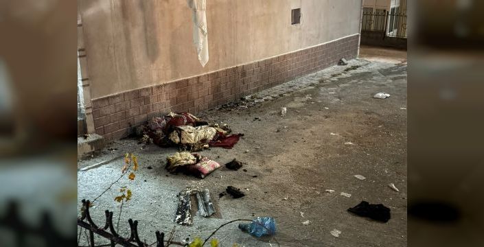 Çankaya'daki dairede patlama sonrası yangın çıktı