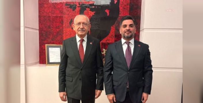 CHP lideri Kılıçdaroğlu, Parlak'ı genel merkezde ağırladı