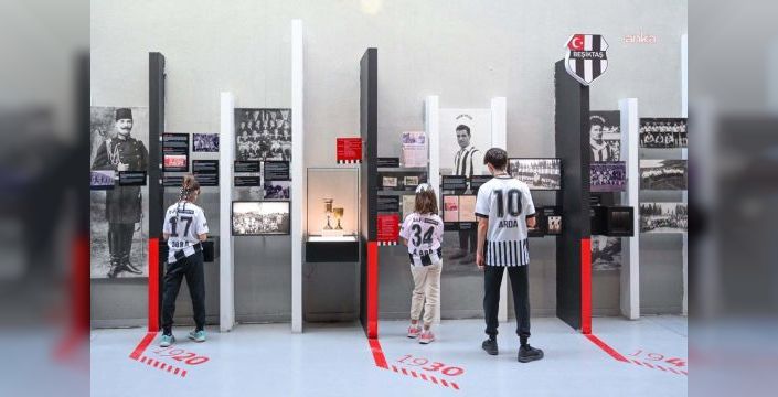 Çocuklar stadyum ve müzede Beşiktaş tarihini öğrendi