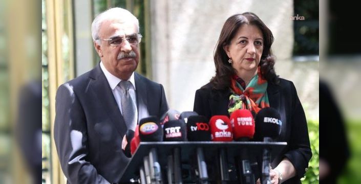 DEM Parti heyeti AK Parti yöneticileriyle görüştü