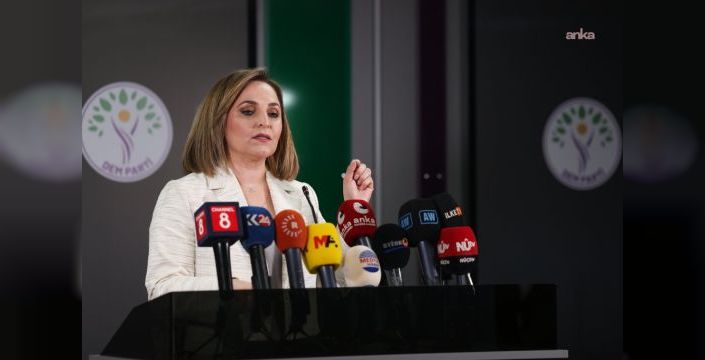 DEM Parti Sözcüsü Doğan, Barış ve Siyasallaşma Kurulu'nun çalışmasını bekliyor