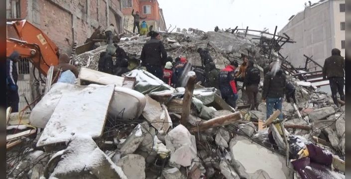 Deprem sonrası yıkımlarla ilgili 7 ilde operasyon