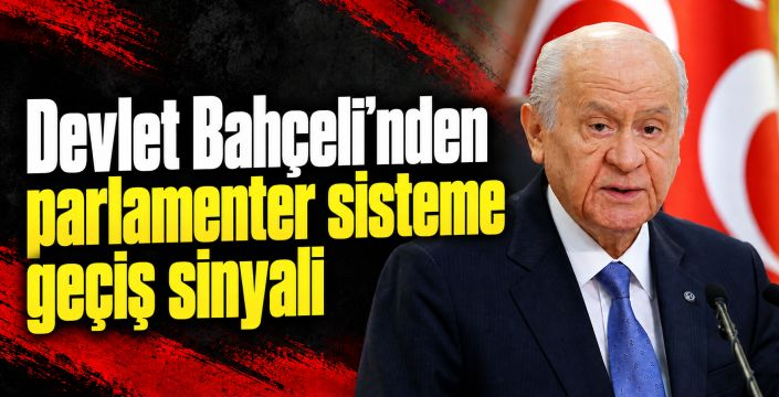 Devlet Bahçeli erken seçim mesajı verdi