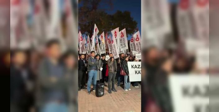Devrim Partisi iş cinayetlerini protesto etti