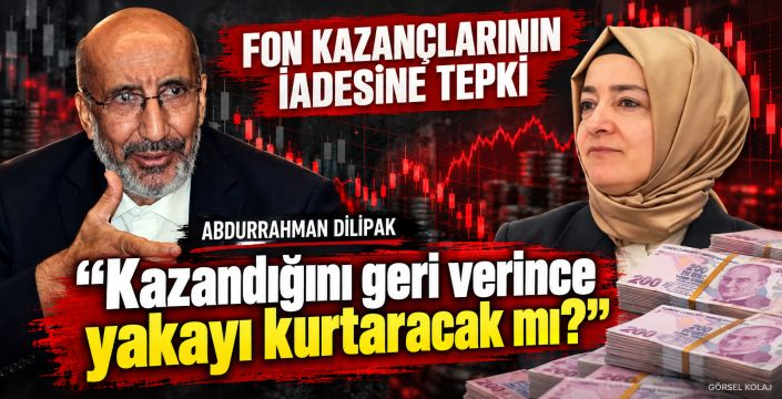 Dilipak’tan Fatma Betül Sayan Kaya’nın fon kazancı iadesine sert tepki