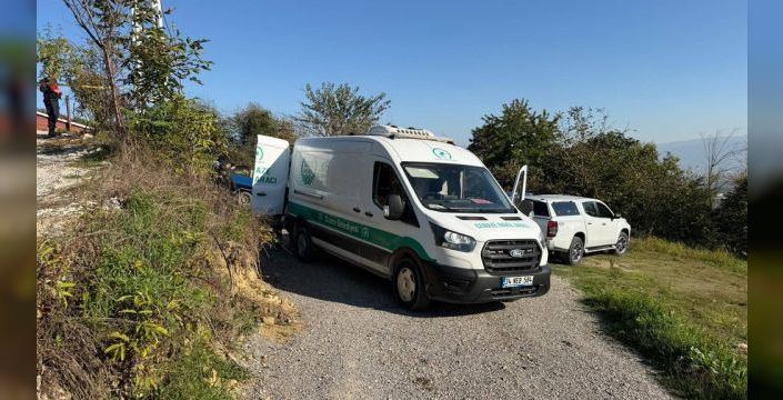 Düzce'de tarım aracı devrildi: 1 ölü, 1 yaralı