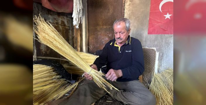 Edirne'de süpürgecilik mesleği yok olma tehlikesiyle karşı karşıya