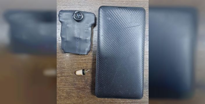Ehliyet sınavında kopya düzeneğiyle yakalanan genç 2 yıl men edildi