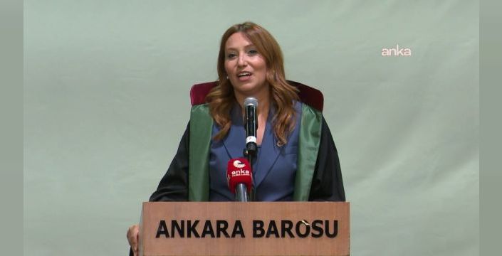 Elçin Özge Şimşek Çağlayan, Ankara Barosu başkanı seçildi